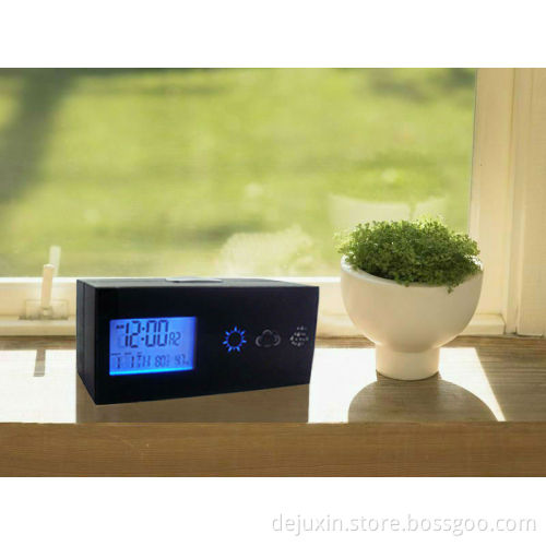 2015 factory supply weather station clock for promotional gift